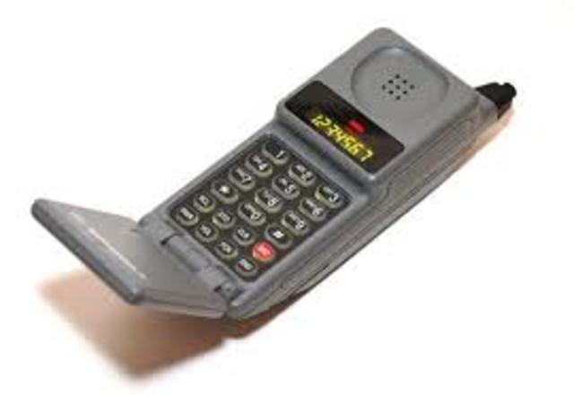 First Flip Phone