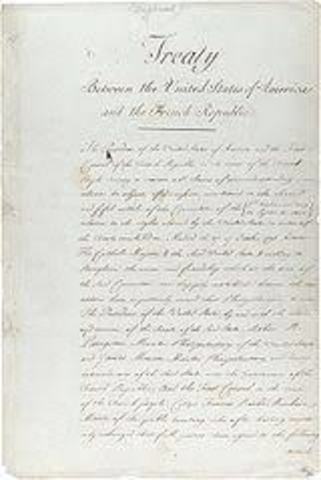 Louisiana Treaty is signed