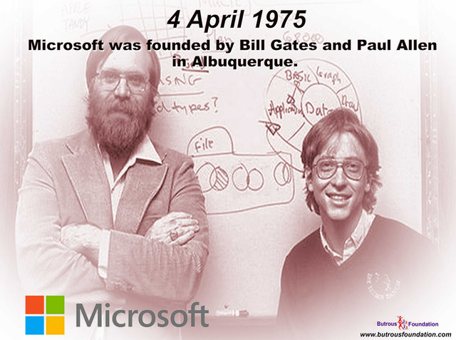 Fundación de MicroSoft