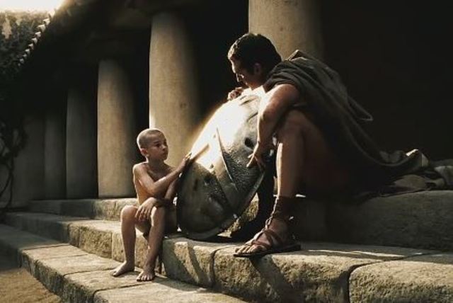 Los niños espartanos