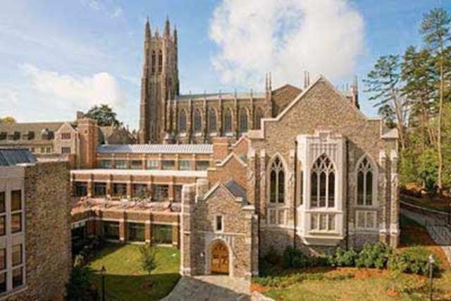 Estudiantes de la universidad de Duke