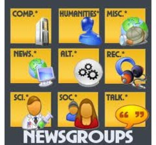 Los primeros NewsGroups
