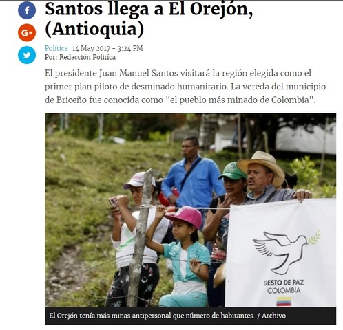 acuerdo para desminar