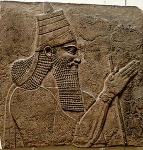 El rey Teglatfalasar III o Tiglath – Pileser