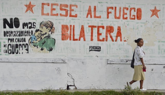 Firma del cese al fuego bilateral