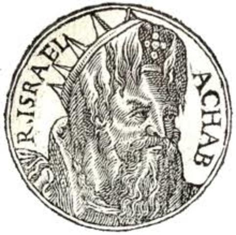 Ahab, rey de Israel.