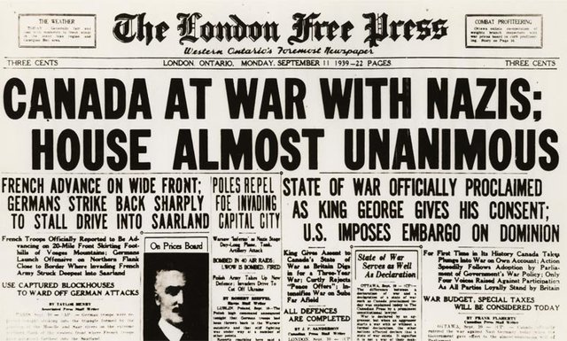 Canada Declares War