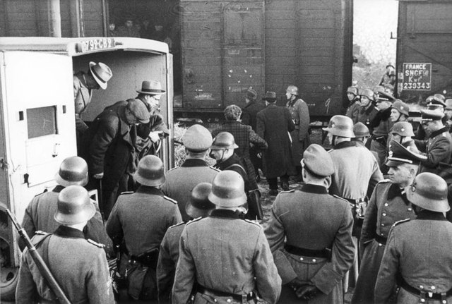 The deportation of Jews