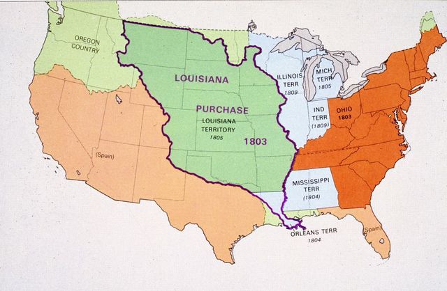 Jefferson- Louisiana Purchase