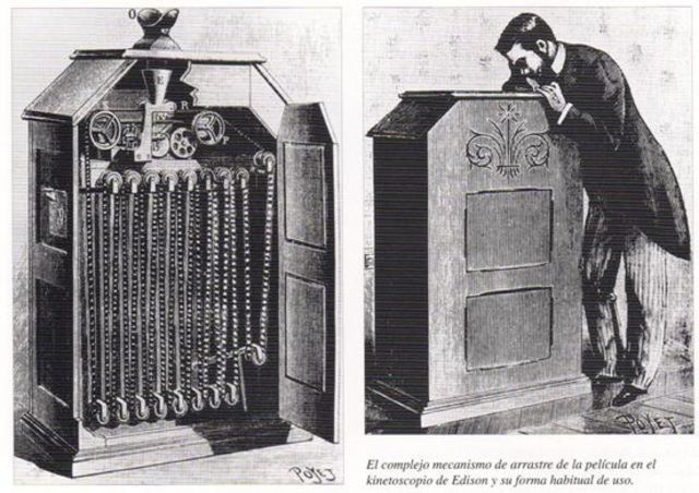 Invención del kinetoscopio, Thomas A. Edison