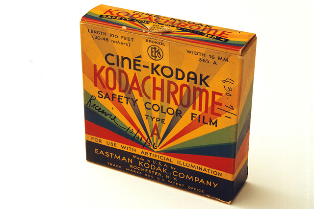 In the Kodachrome a color is created