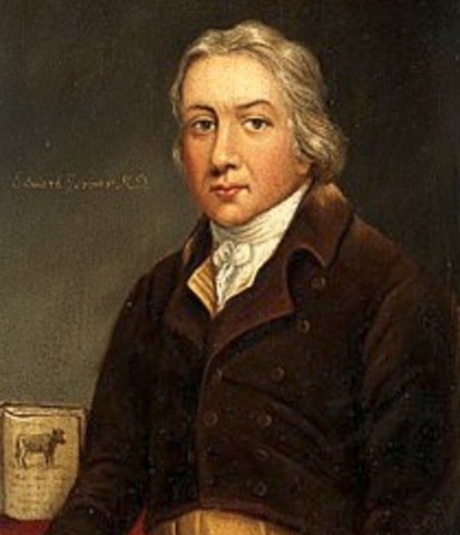 Edward Jenner crea la vacuna contra la viruela