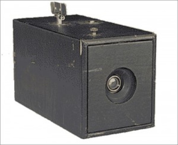 patented Kodak roll-film camera.