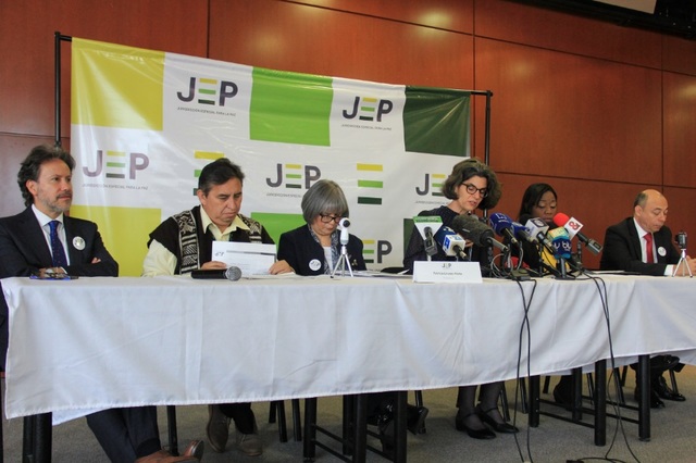 Creación del  JEP (Jurisdicción Especial para la Paz)