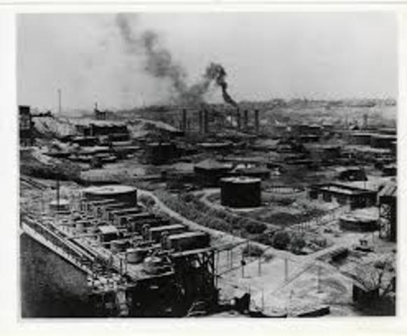John D. Rockefeller forms he standard Oil Company of Ohio