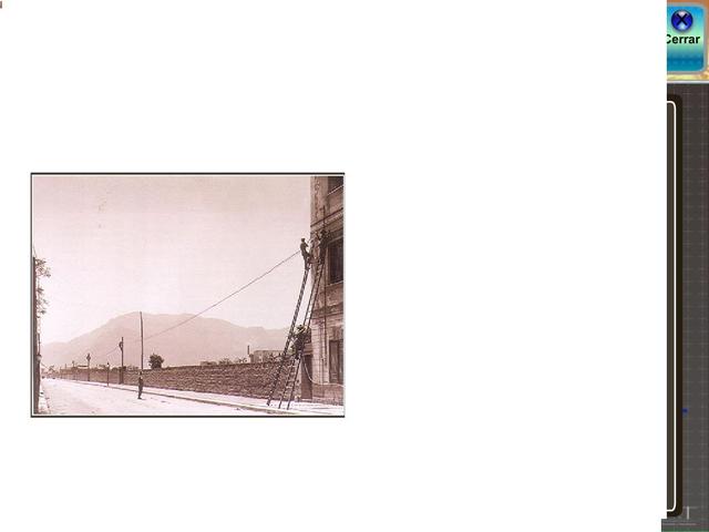 primer linea de telecomunicacion en mexico