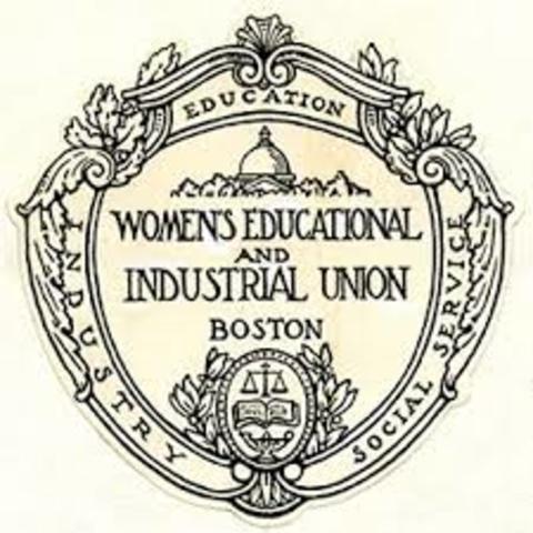 Richards helped Mary M.K Kehew organize a school of housekeeping