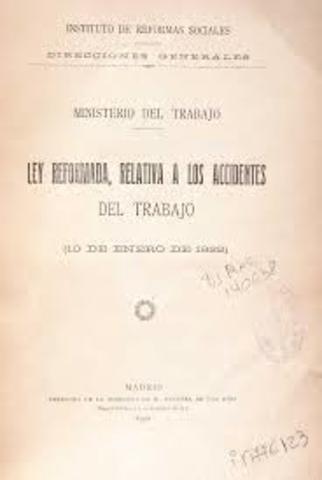 Ley de los Accidentes de Trabajo