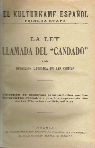 Creación de La Ley del Candado.