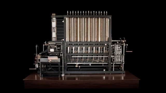 steam-driven calculating machine