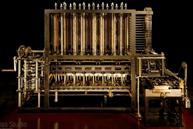 steam-driven calculating machine