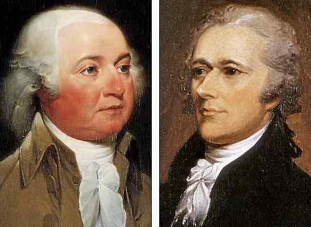 ALEXANDER HAMILTON VS JOHN ADAMS