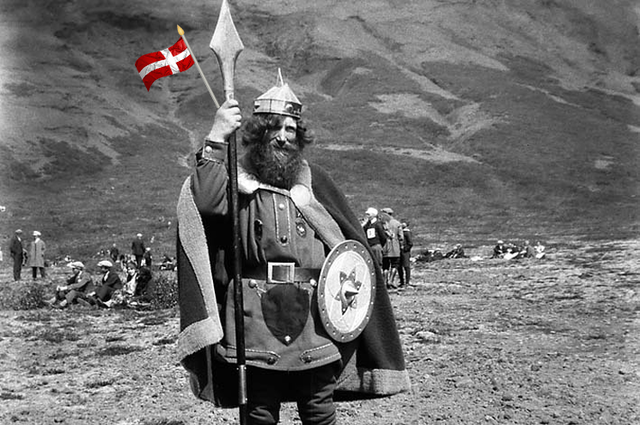 The Danish Vikings' Conquering England