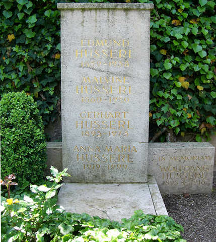 Edmund Husserl's death