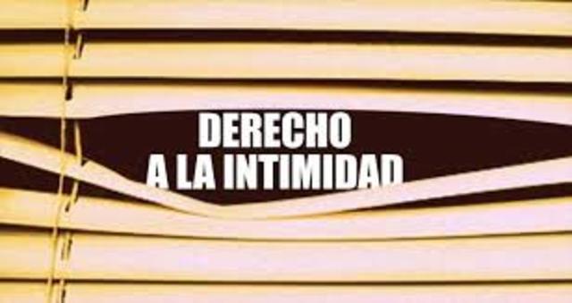 Derecho a la intimidad