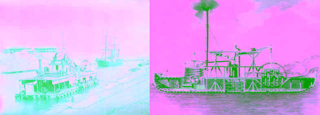 EMBARCACIONES PARA EL DRAGADO DEL FONDO.