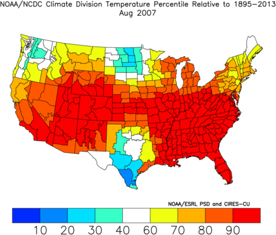 Historic NC Heat Waves
