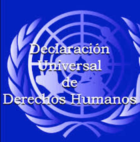 DECLARACIÓN UNIVERSAL DE LOS DERECHOS HUMANOS
