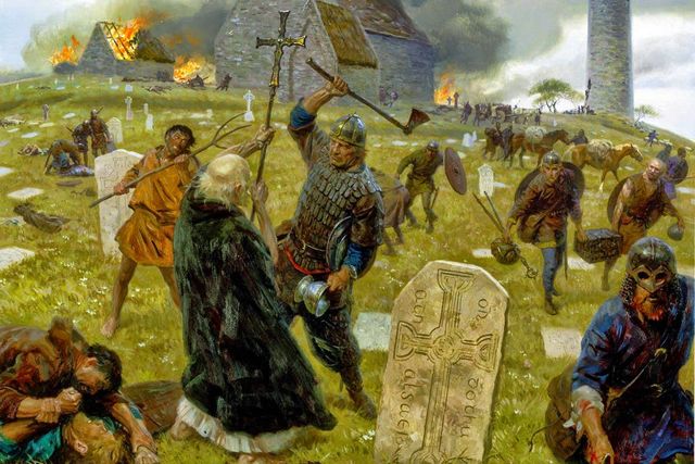 The Attack to Lindisfarne