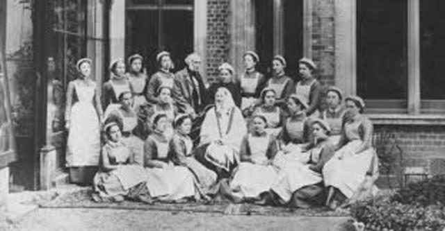 Fundación de la Escuela y Casa para Enfermeras Nightingale