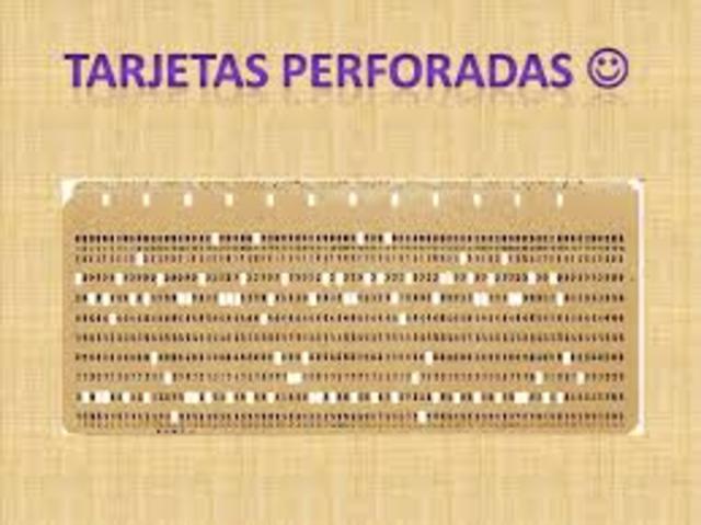 tarjetas perforadas