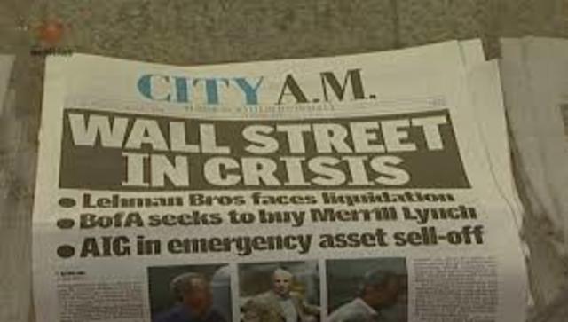 Crisi - crash de lehman Brothers
