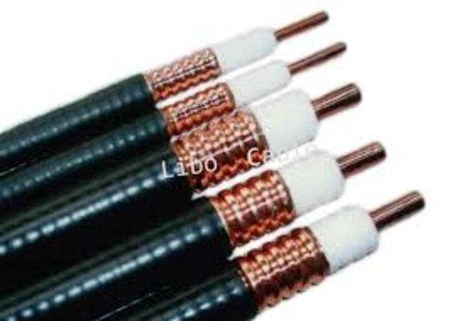 Los primeros cables Coaxiales
