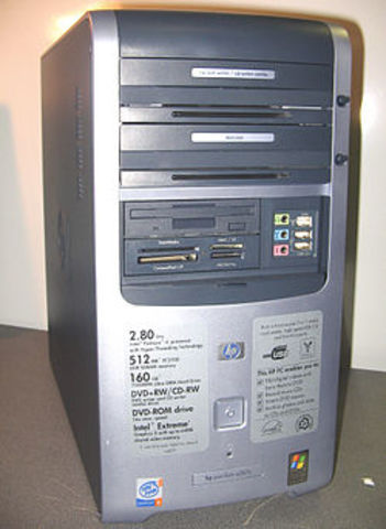 My first computer in my home