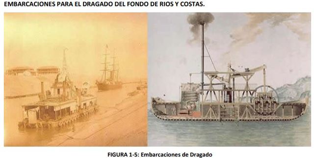 Embarcaciones de Dragado