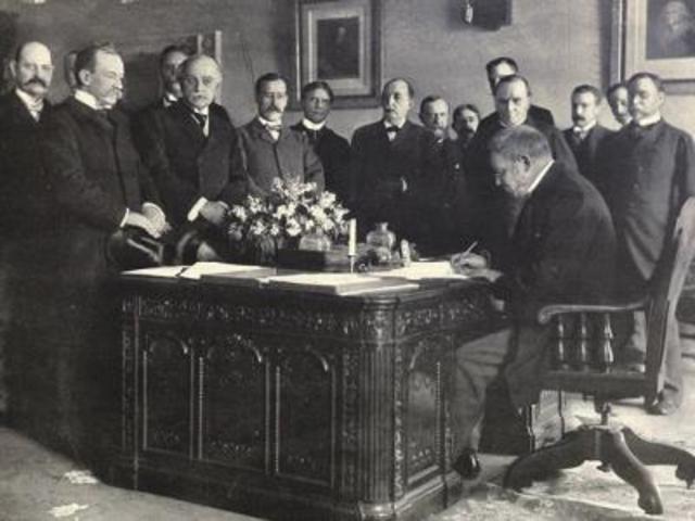 Pérdida de las últimas colonias imperialistas. Tratado de París