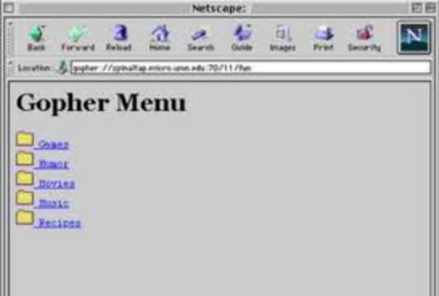 1991 Primer buscador de contenidos