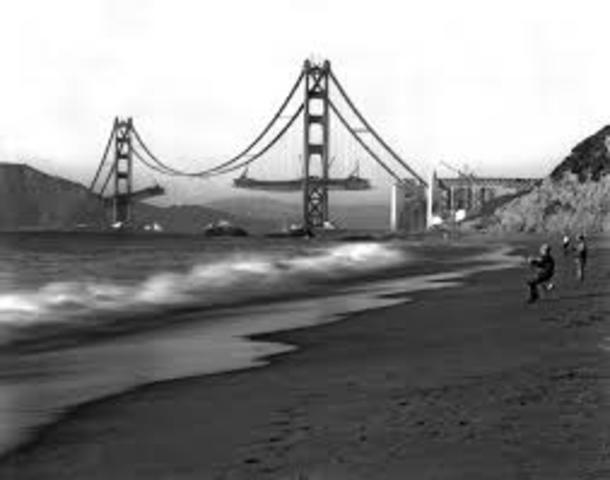Golden Gate Bridge Construction Started