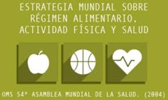 Estrategia Mundial OMS sobre Régimen Alimentario, Actividad física y Salud