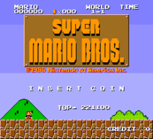 SUPER MARIO BROS (SEGUNDA APARICION DE MARIO)