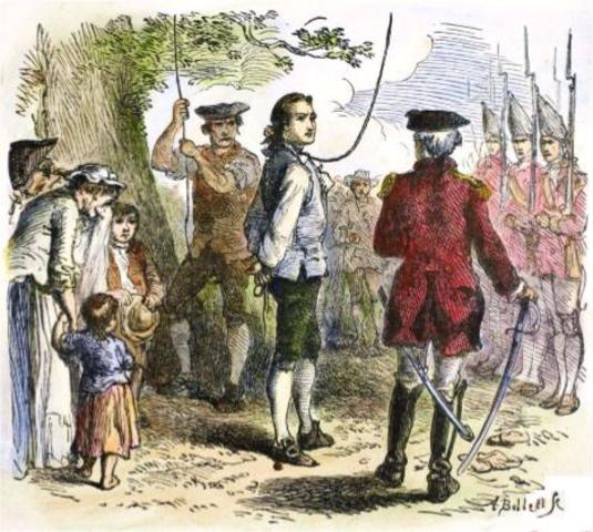Nathan Hale Executed