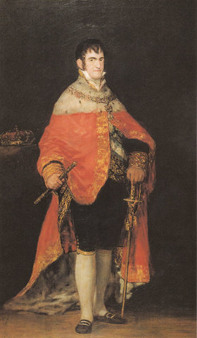 Comienzo reinado Fernando VII