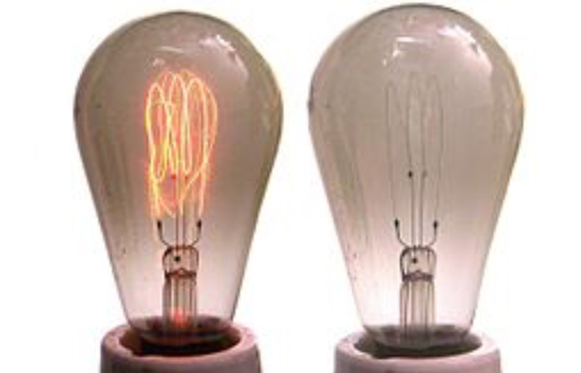 The incandescent lamp