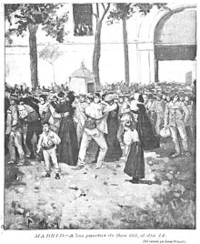 Sublevación del cuartel de San Gil