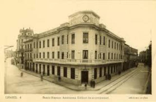 Creación del Banco Español de San Fernando.