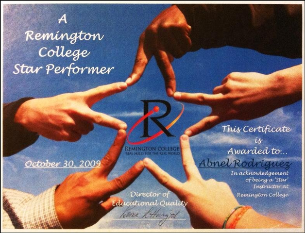 Star Instructor Award